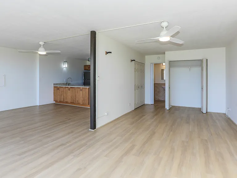 Bedroom and Living Room