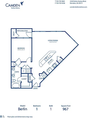 Floor plan Berlin