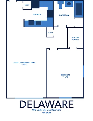 Floor plan Delaware