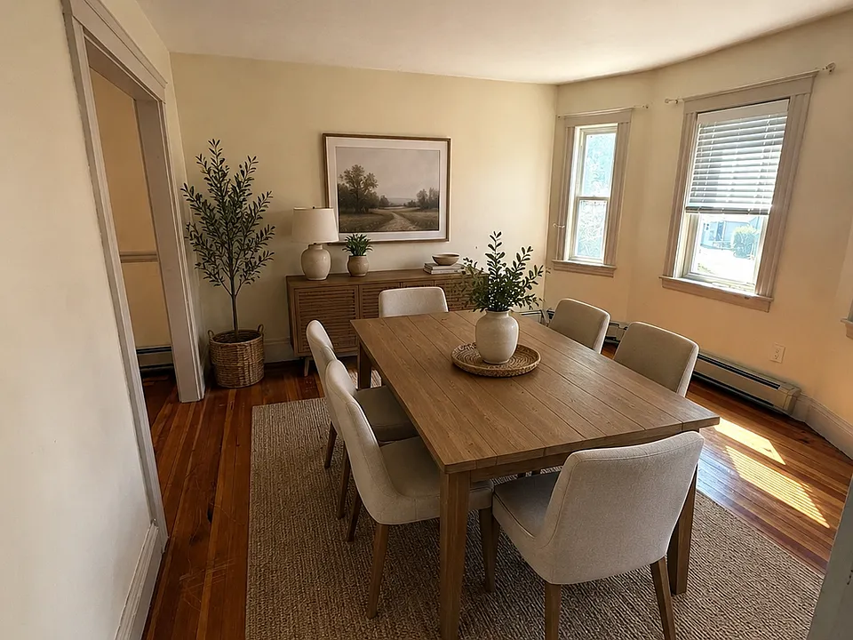 Staged Dining Room