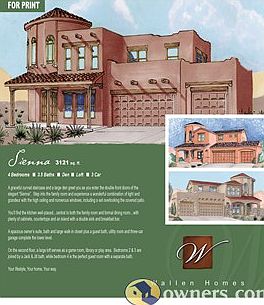 Brochure of Model