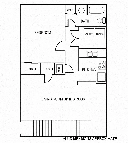 Floor plan 1A Floor Plan