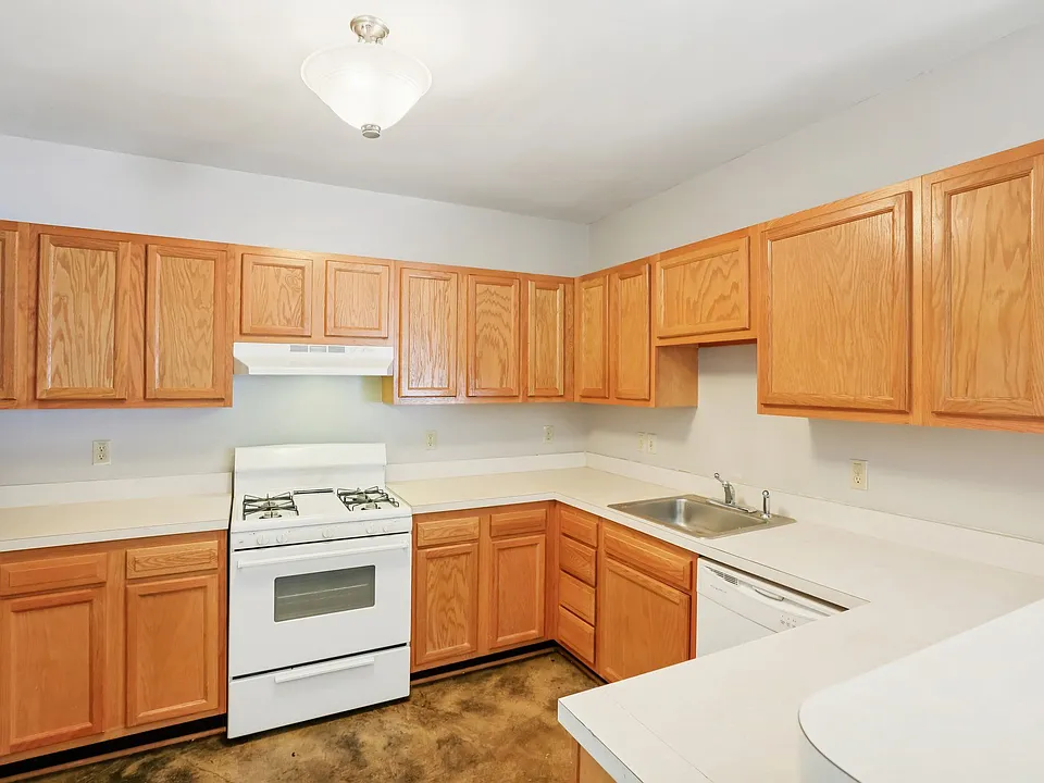 Unit 311 kitchen photographed February 2026. Features vary by apartment.