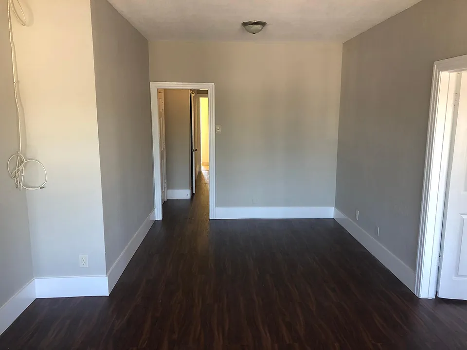 Living room facing dining room