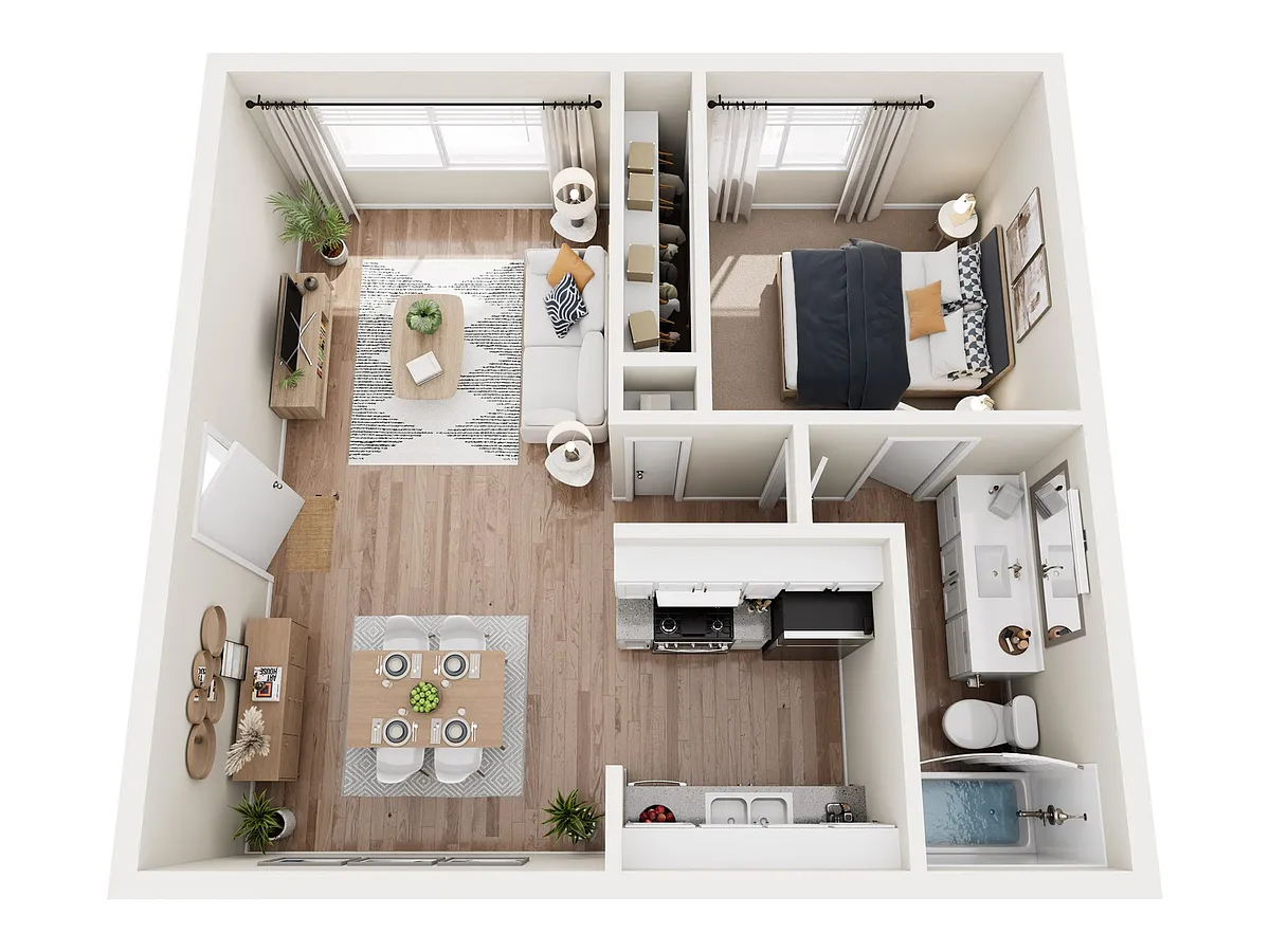 Floor plan 1/1A