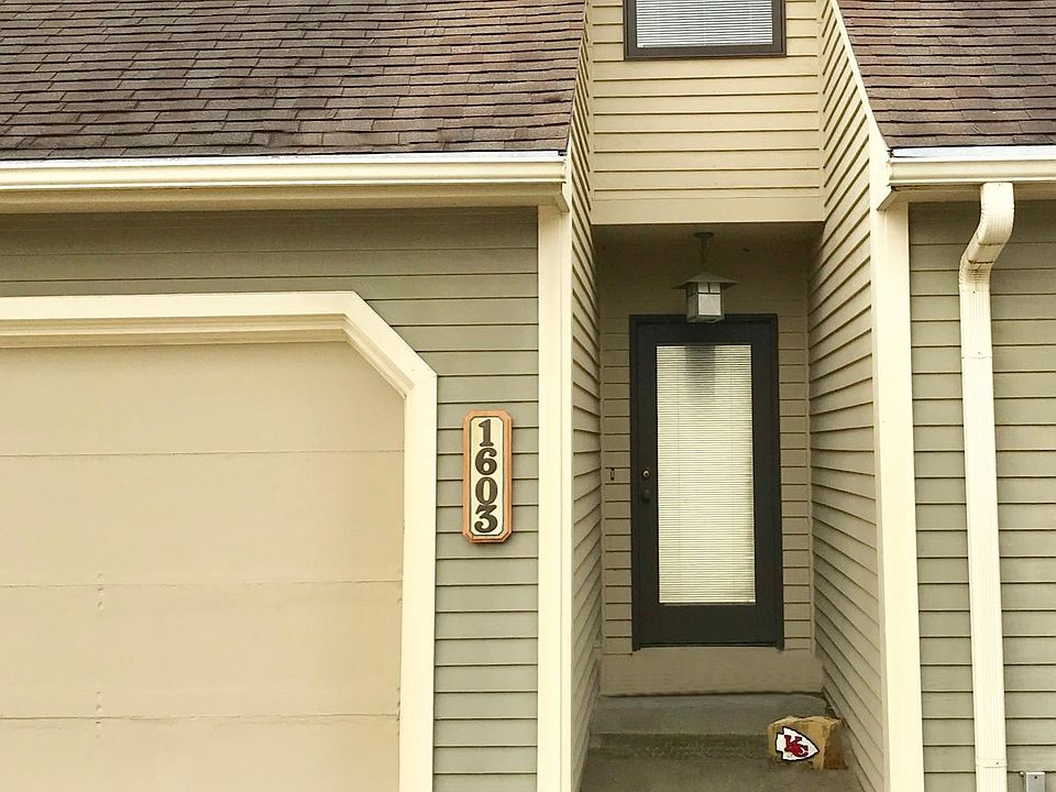 Front door from driveway