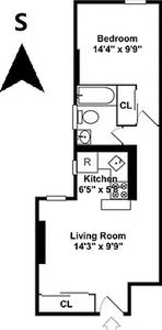 348 W 56th St APT 4B, New York, NY, 10019