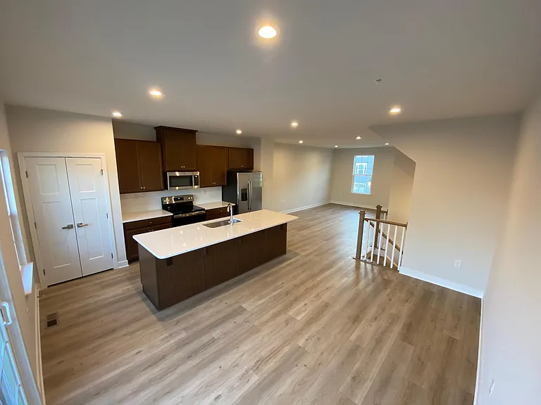Kitchen and dining area