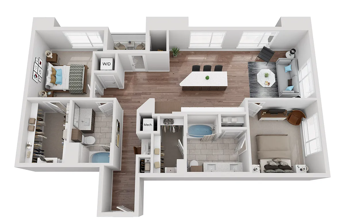 Floor plan B08