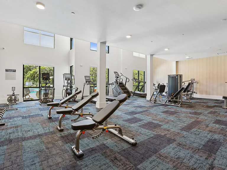 Expansive High-Endurance Fitness Center