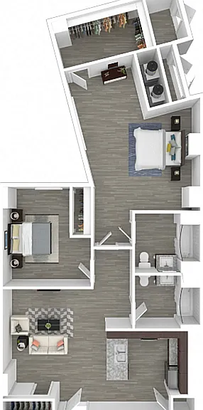 2 BED 2 BATH 2 BED 2 BATH