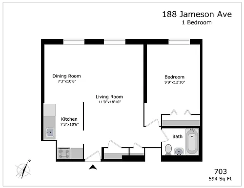 Floor plan 50010A-703