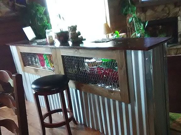 Bar added for additional seating