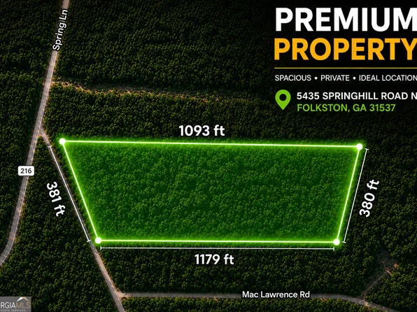 5435 Springhill Rd N, Folkston, GA 31537