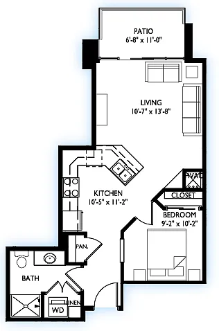 Floor plan 913