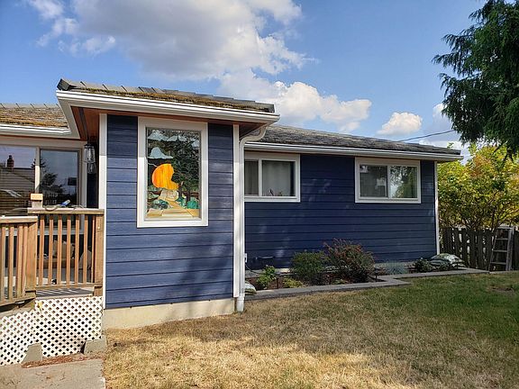 Stained glass front window