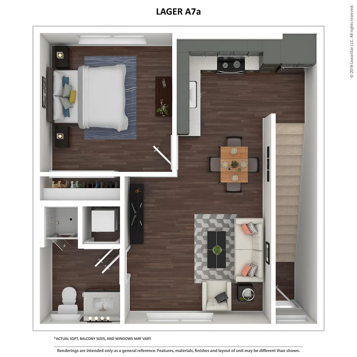 Floor plan Lager A7A