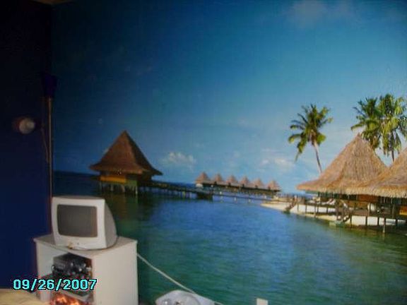 one of the 4 rooms wall