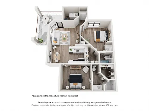 Floor plan B1
