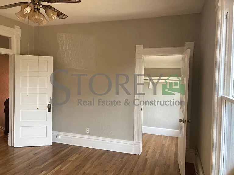 Second level bedroom #1 with large walk-in closet