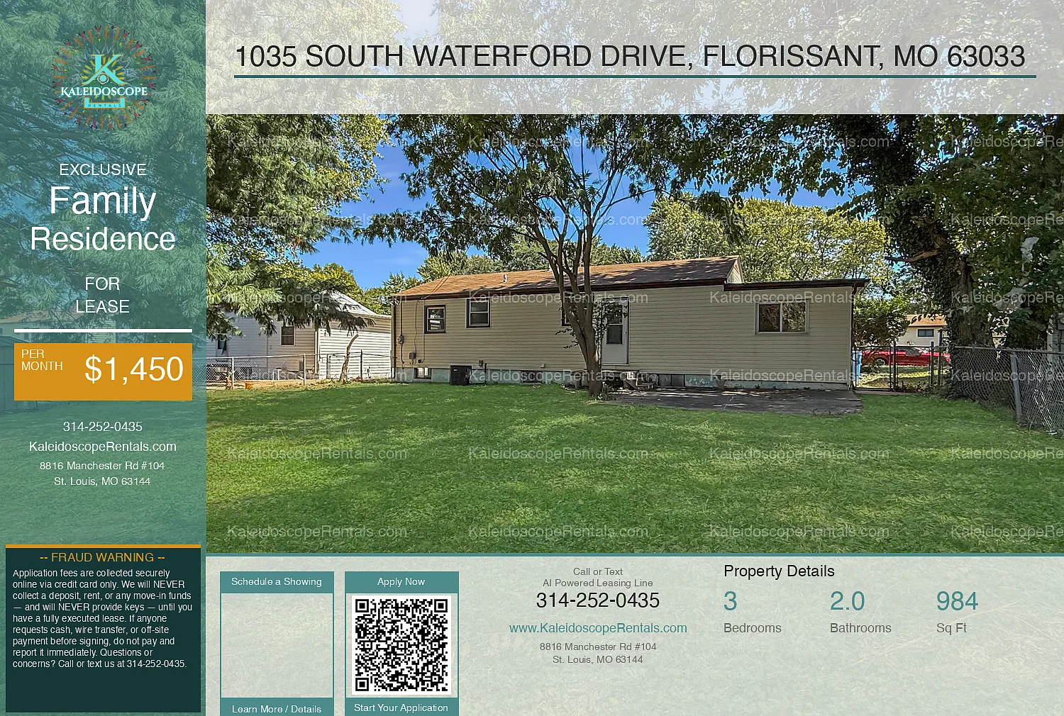 3 bed, 2.0 bath, 984 sqft, $1,450 — Photo 3