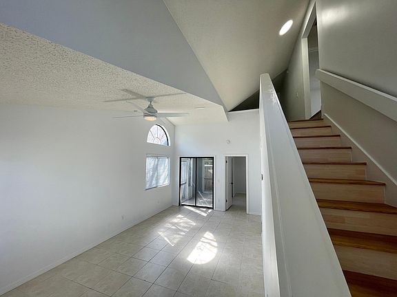 Living room and staircase