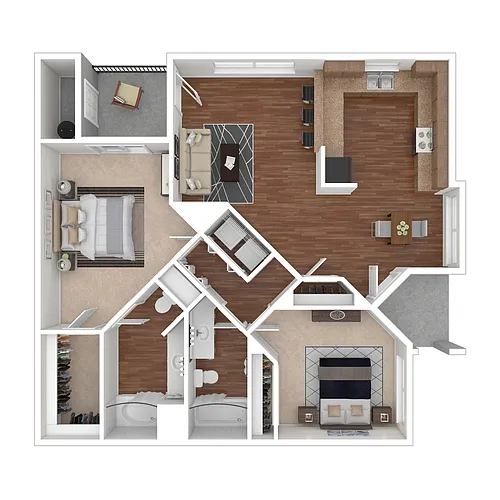 Floor plan Quail