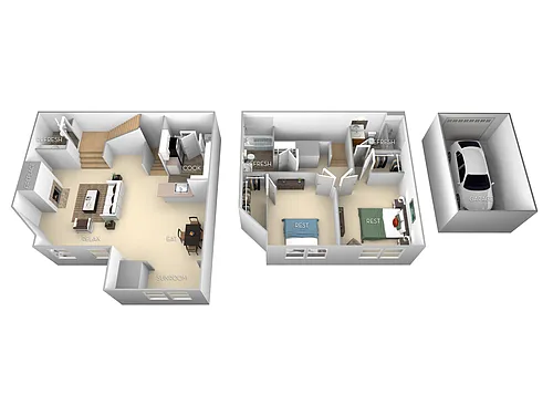 Floor plan Fillmore