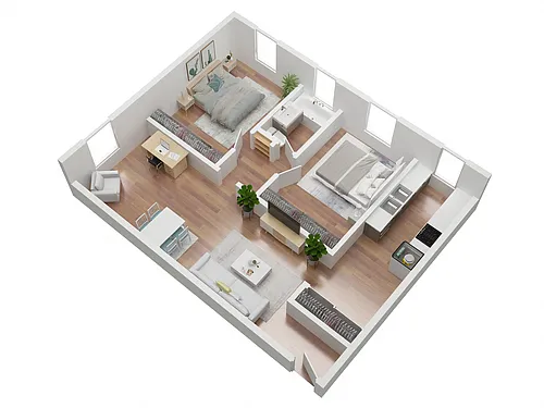 Floor plan The Centinela