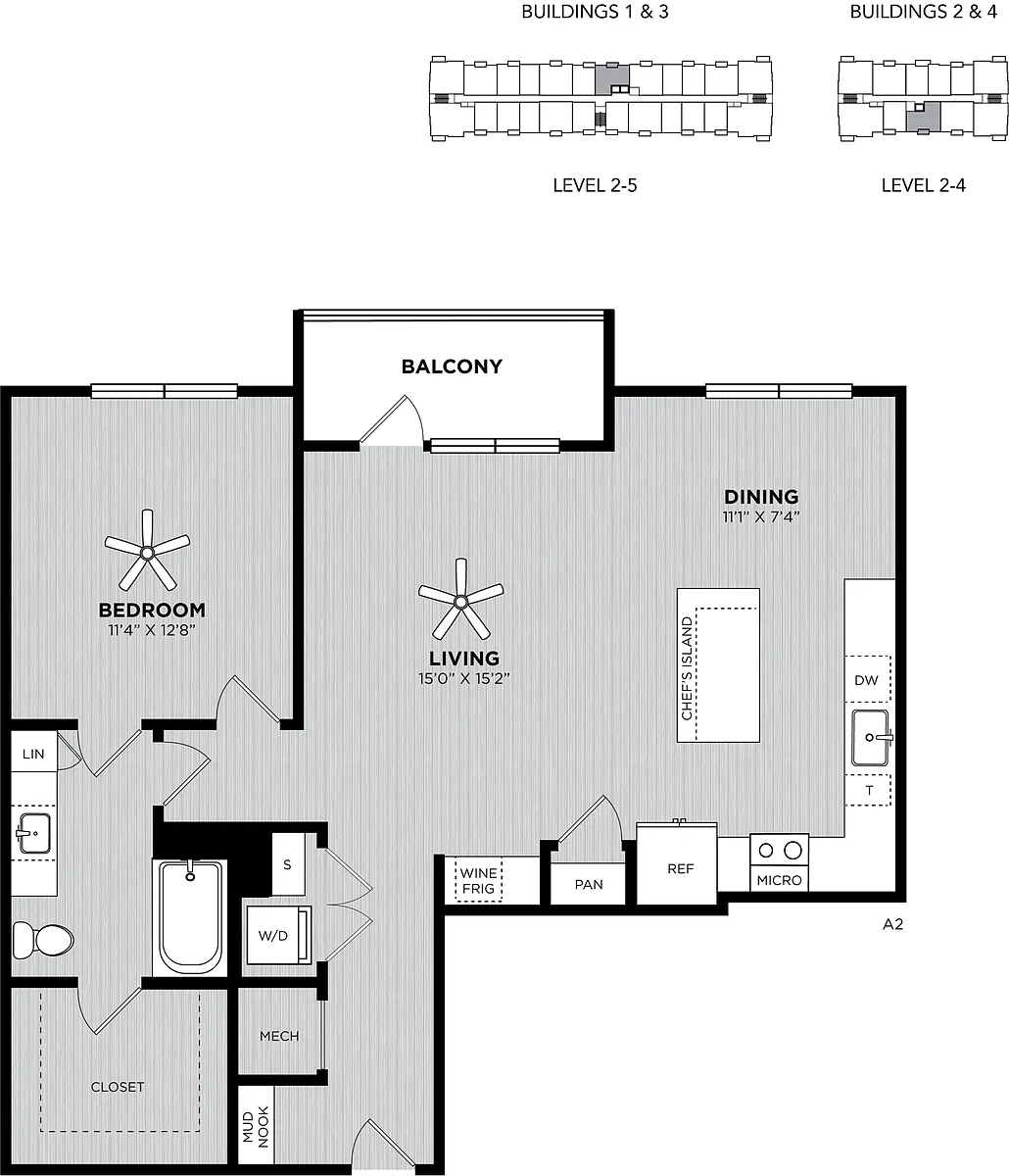 Floor plan A2