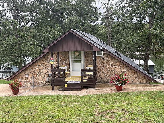 front view, main entry