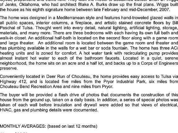 Home Description