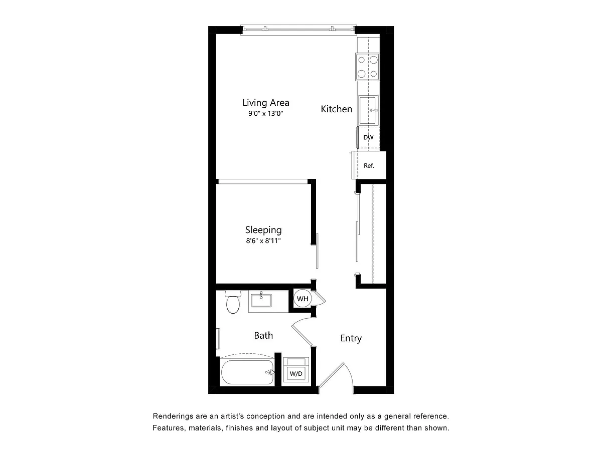 Floor plan Astral by Alta UB-A