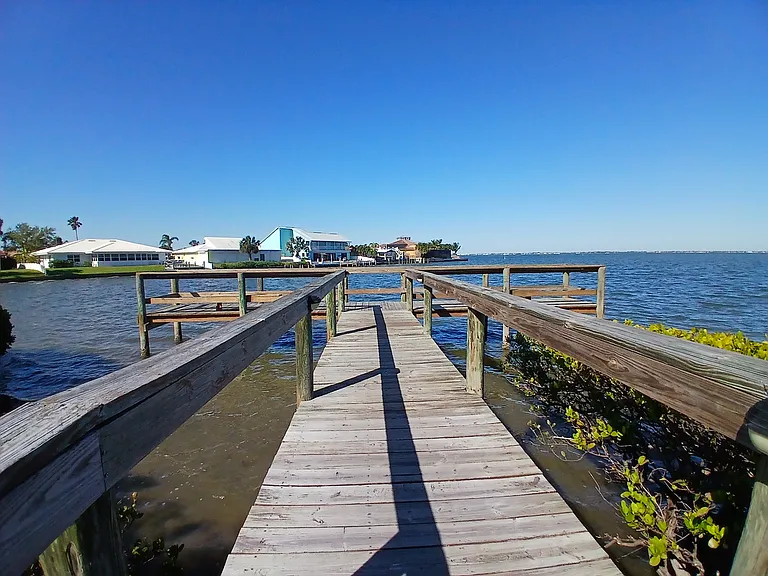 Community Pier with Beautiful River Views