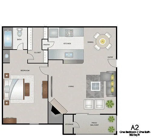 Floor plan A2R