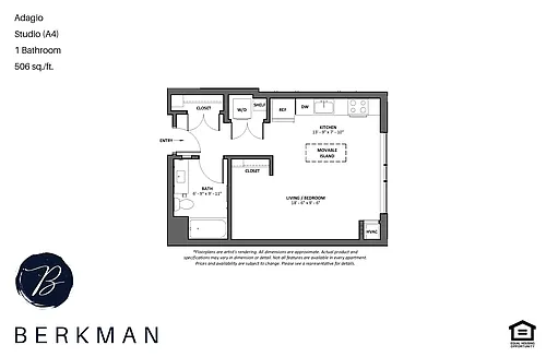 Floor plan Adagio