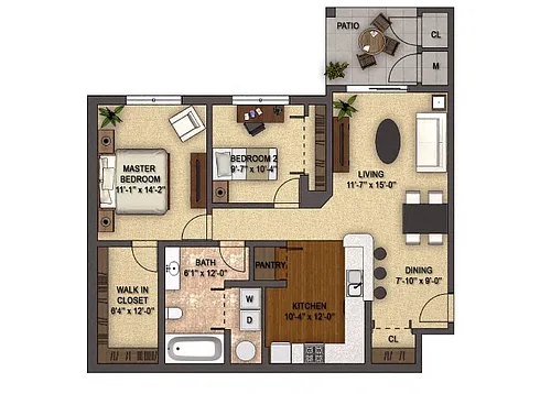 Floor plan Birchwood Reserve (1st Floor)