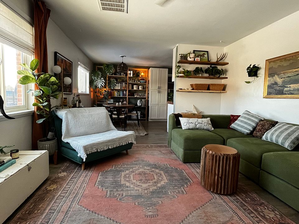 Open-concept living area