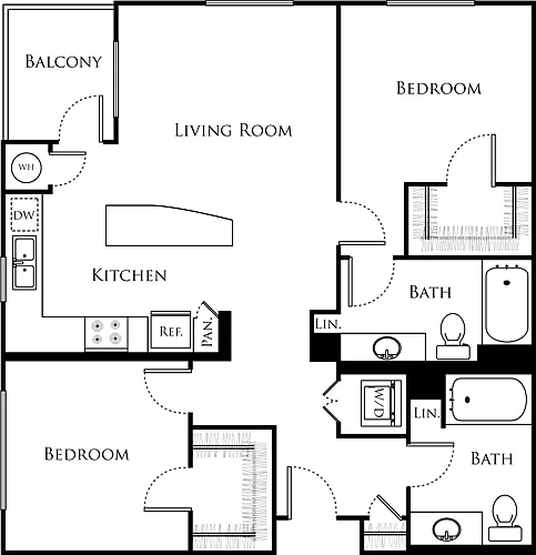 Floor plan Two B