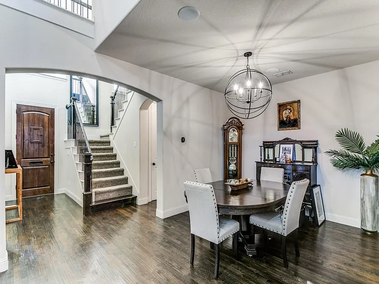 Entry and Dining Room