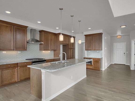 Gourmet Kitchen Option Photo representing home to be built and may demonstrate optional features