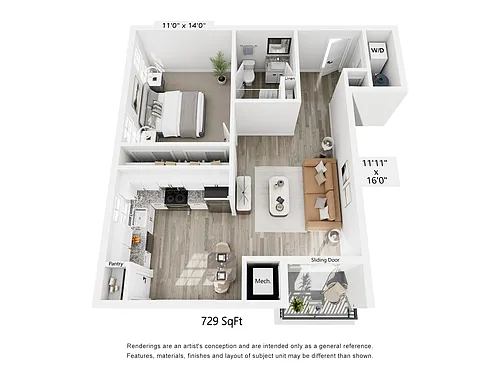 Floor plan The Legacy 1