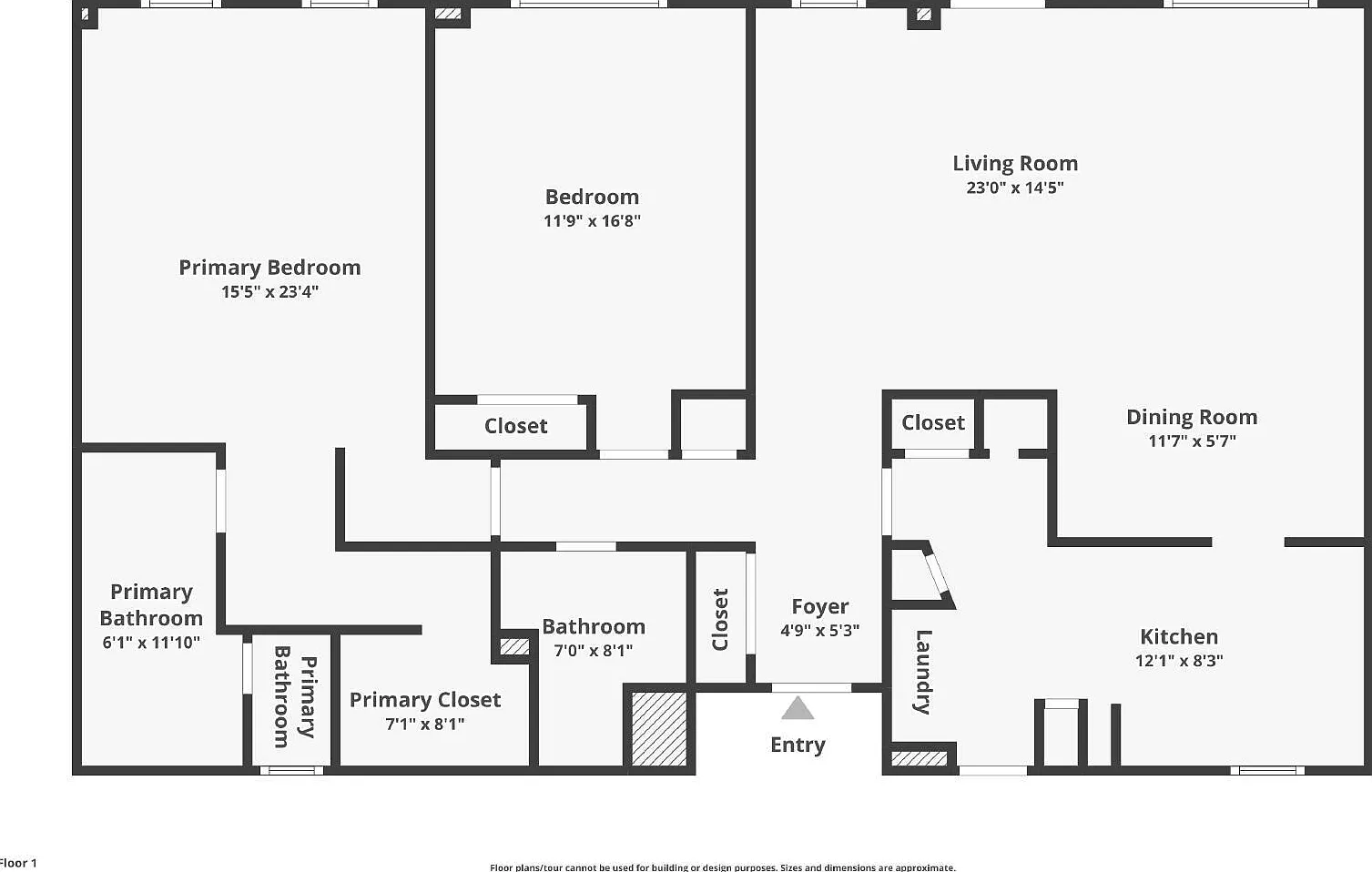 2 bed, 2.0 bath, 1395 sqft, $3,950 — Photo 4