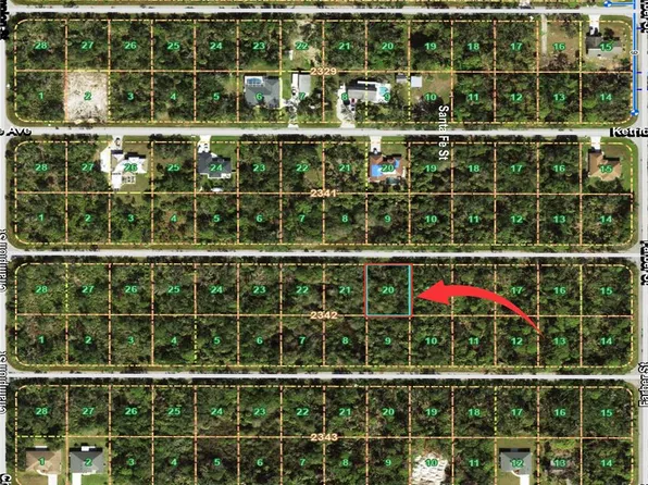 13373 SEDRO AVENUE LOT 20, PORT CHARLOTTE, FL 33953
