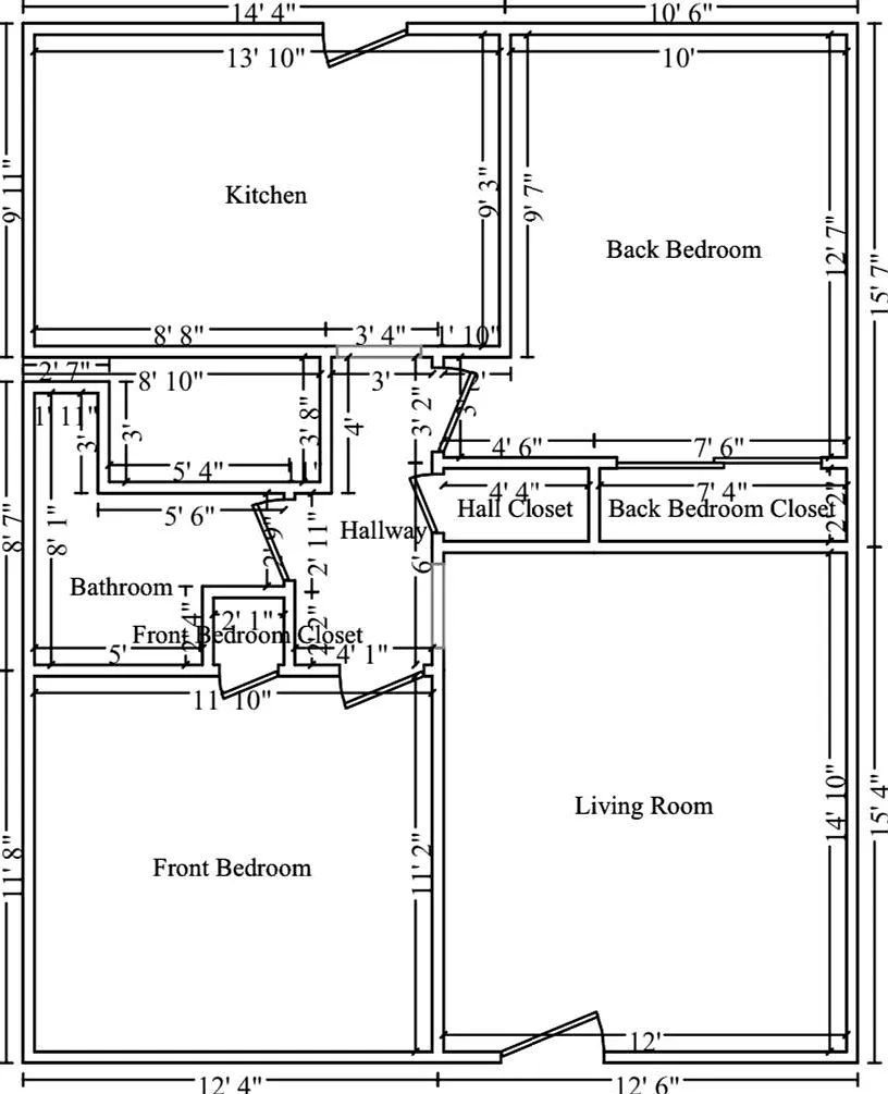 2 bed, 1200 sqft, $1,500 — Photo 3