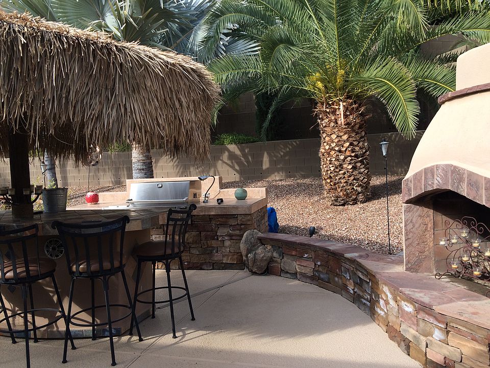 Built in BBQ