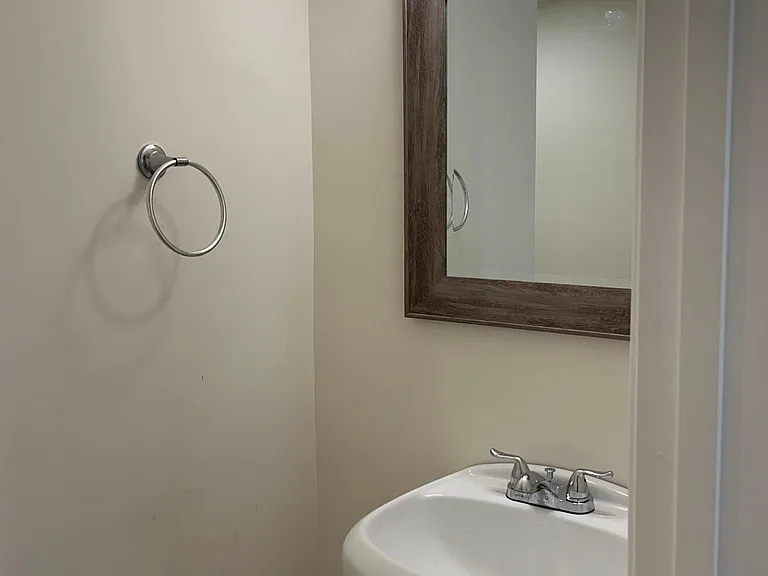 Basement bathroom