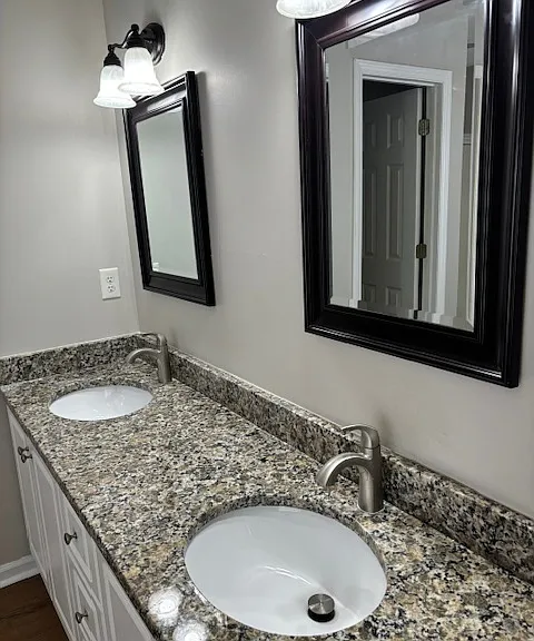 master room double vanity