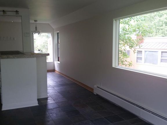 Kitchen, dining, entry