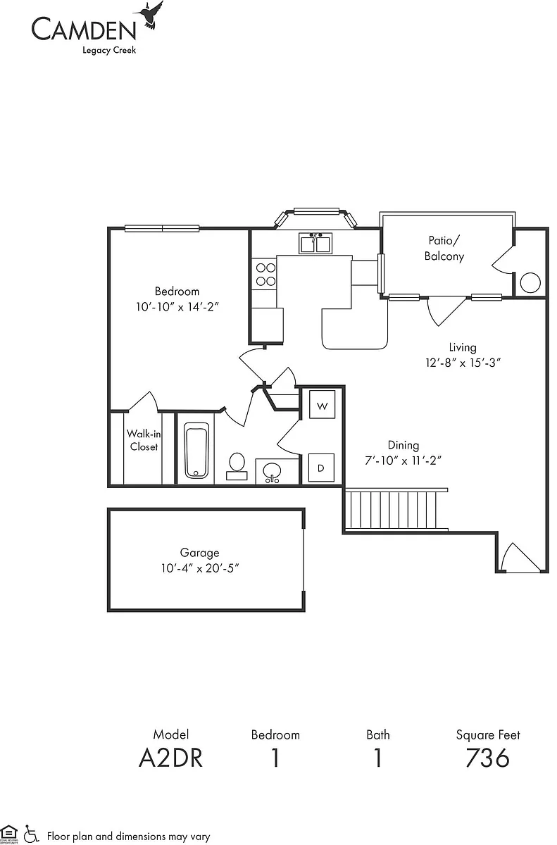 Floor plan A2DR
